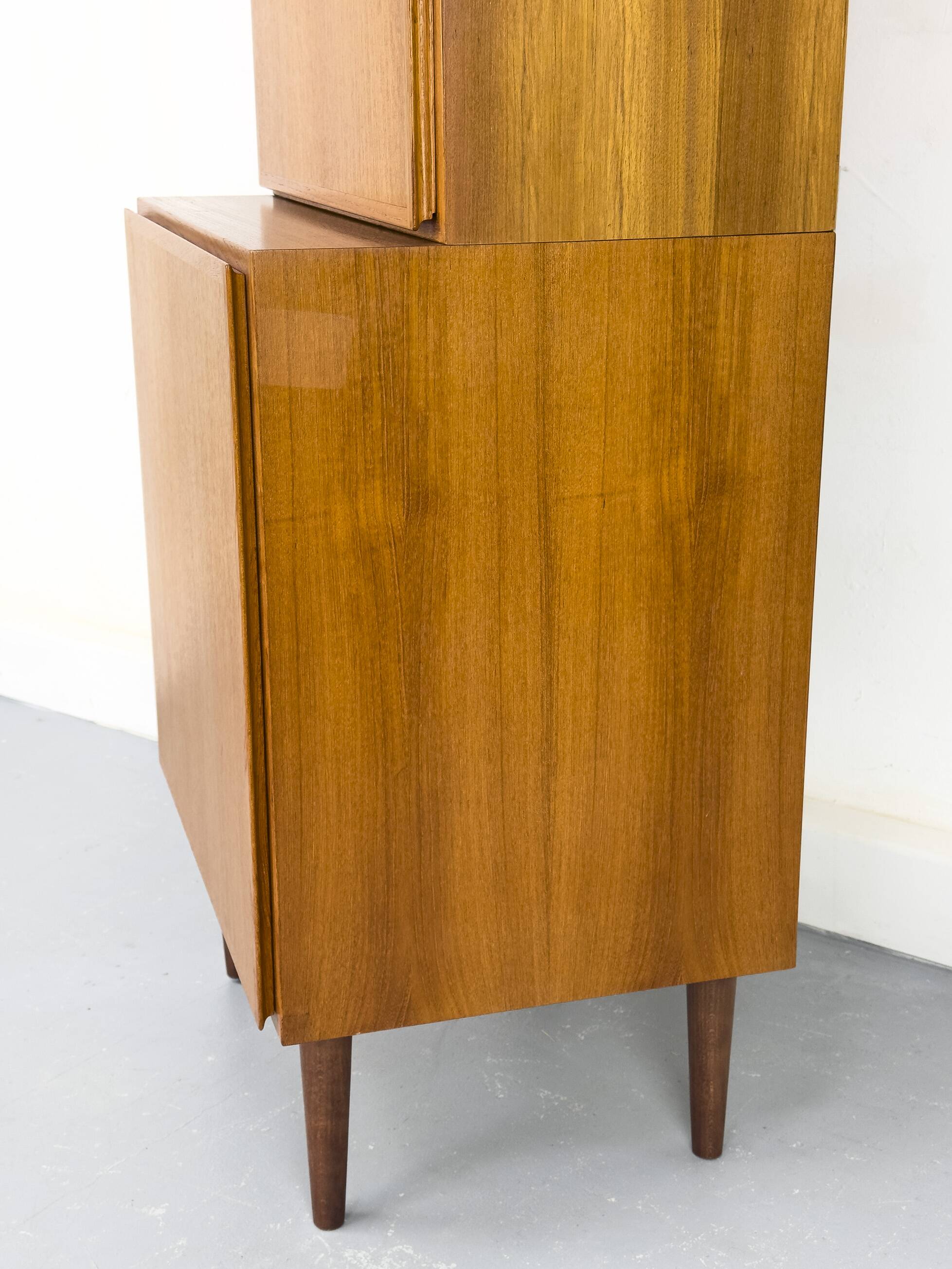 Narrow Teak Cabinet from Omann Jun, 1960s