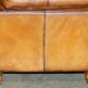 Two-seater canapé De Sede DS17 restored buffalo leather