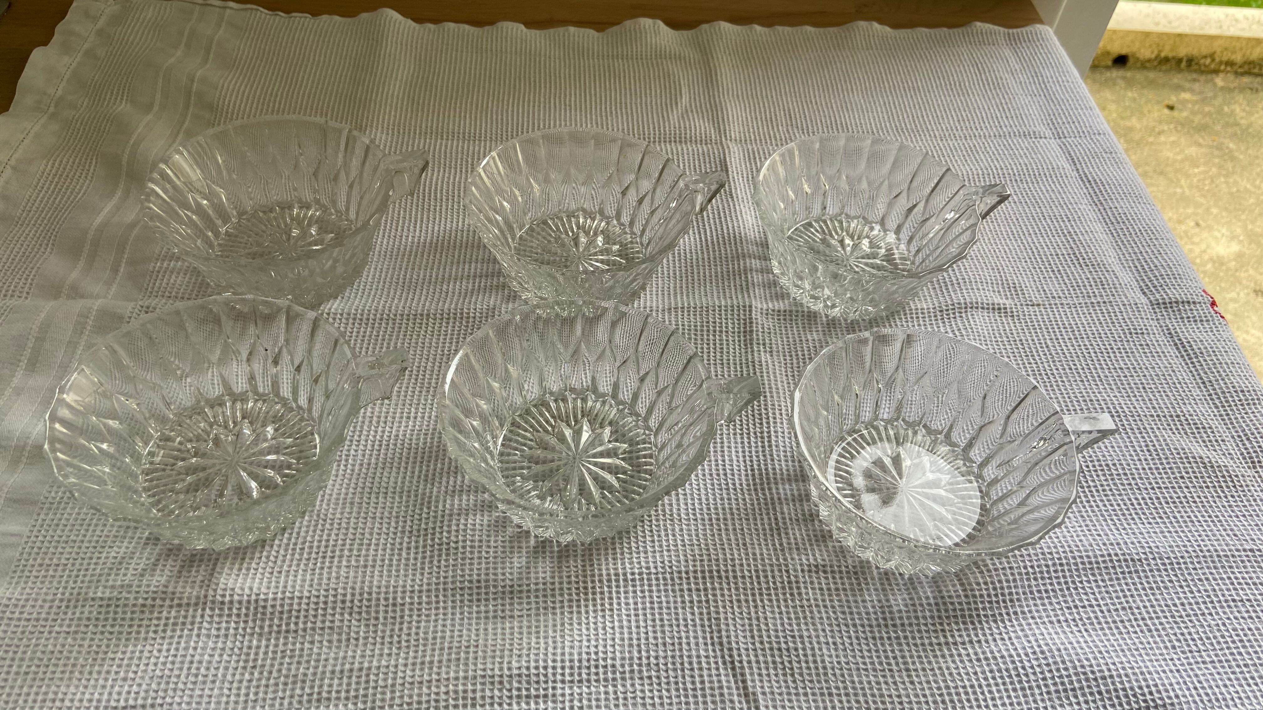 Christmas Pop-up 2022 - Set of 6 Vintage Glass Coffee/Tea Cups