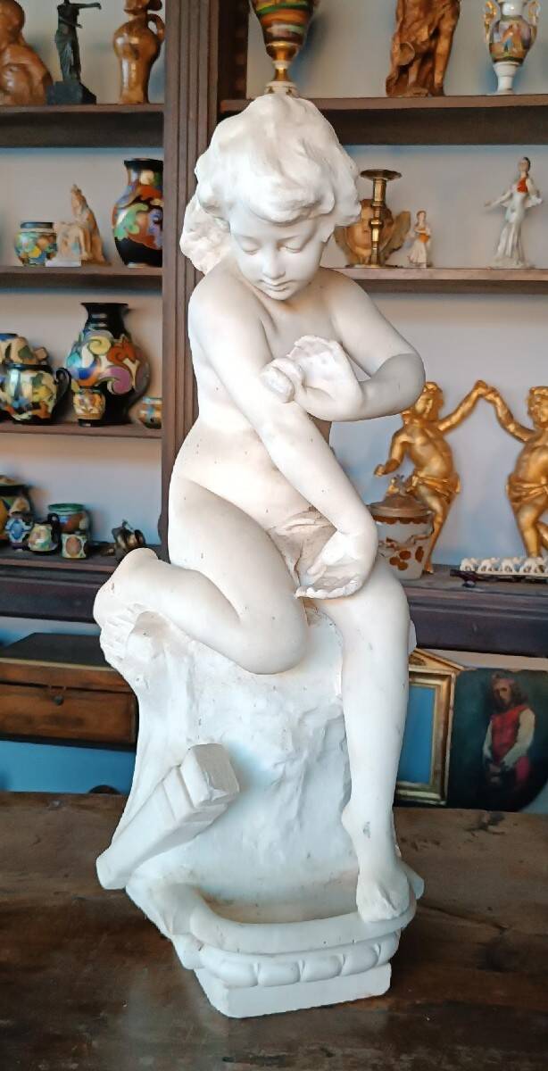 Large 19th century marble sculpture