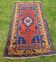 Turkish YAHYALI vintage anatomy rug handmade in wool - 131 x 227