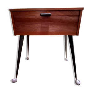 Cabinet sur pieds compas années 1950/1960