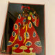Six Suweer - painting fixed under glass