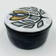 Ceramic box from Namur attributed to Yvette Manoy.