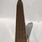 Grand tour bone inlay candle holders, candle sticks and obelisk, ca 1895 France
