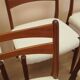 Set of six teak chairs, Danish design, 1960s, made in Denmark
