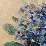 Acrylic on canvas still life bohemian countryside decoration small format