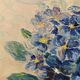 Acrylic on canvas still life bohemian countryside decoration small format