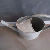 Old zinc watering can