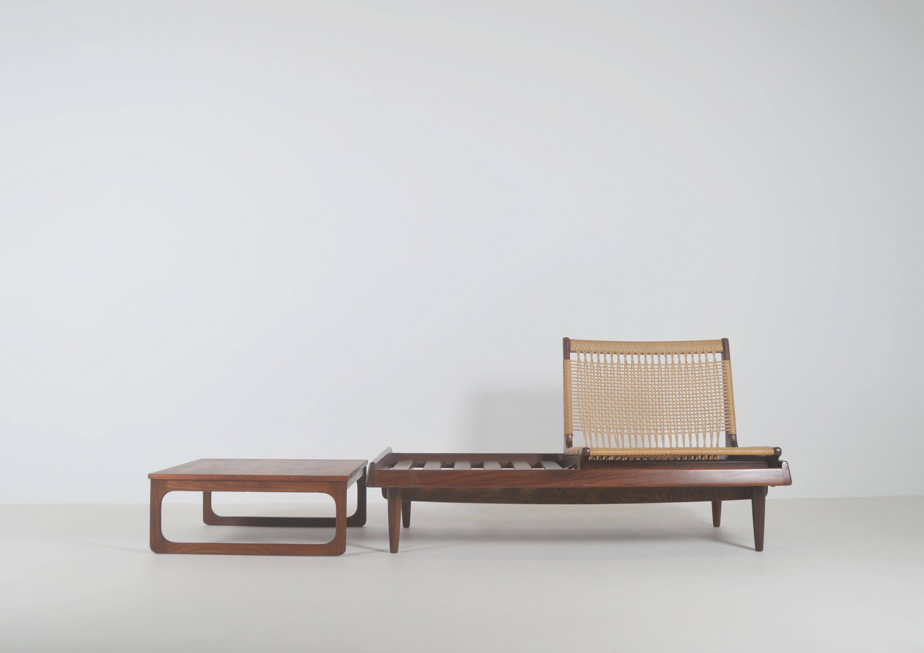 Set of Danish armchairs TV161 designed by Hans Olsen for Bramin, 1950s
