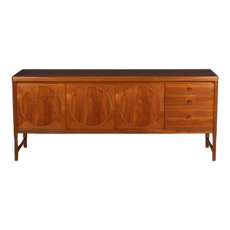 Enfilade en teck 1960s Nathan mid century