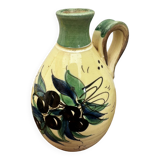 Pichet Poterie Grain De Sel - Poterie de Provence France - Décor Olive