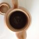 Cafetière en grès beige par Grès de France, vintage années 70