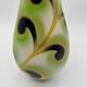 Saint-Clément vase with stylized floral decoration, 1970s