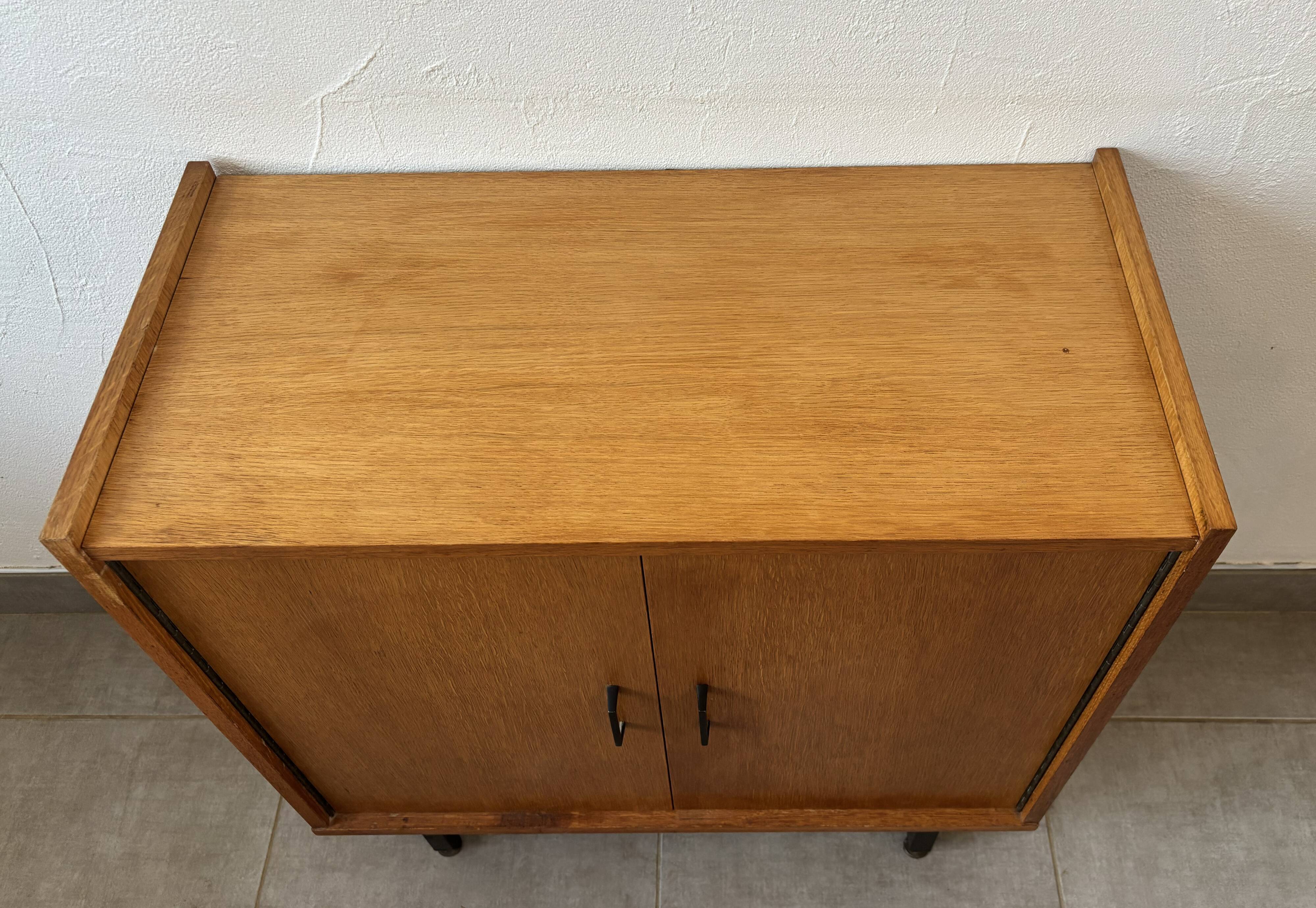 Buffet vintage en chêne, années 60