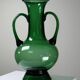 Vintage mouth-blown Etruscan style Empoli amphora vase