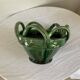 Vintage green glazed ceramic planter / cache-pot, Meyssac