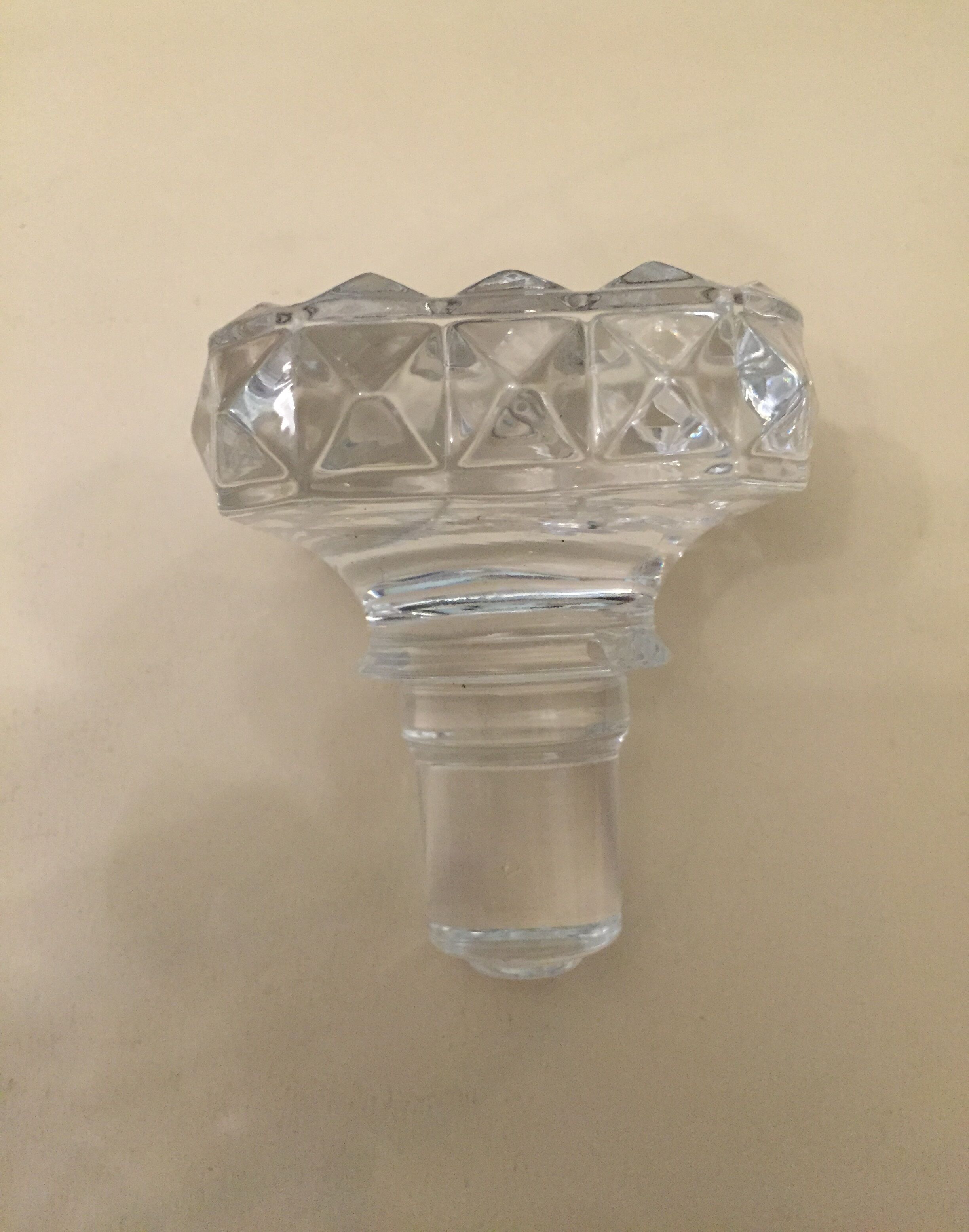 Crystal whisky carafe