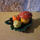 Salt shaker, pepper shaker, mustard slushie Vallauris vegetable and mushroom service