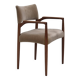 1960s, Danish chair, solid teak wood, furniture velour.