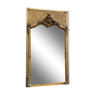 Golden mirror at the end of the 19th century