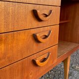 Atypical teak row from the 60s