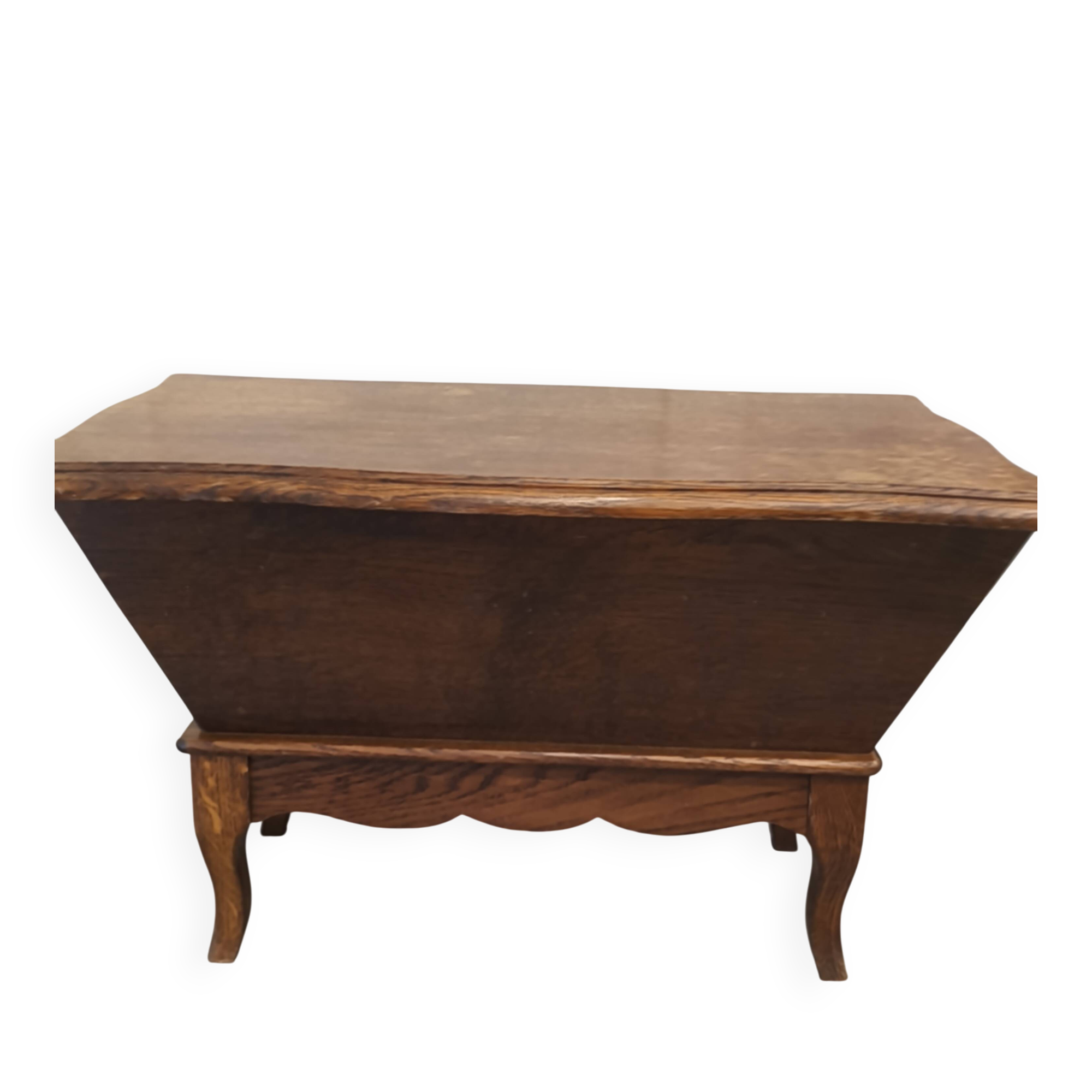 Antique solid wood musical cabinet – Louis XV style