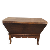 Antique solid wood music cabinet – Louis XV style