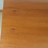 Commode en bois vernis, années 80