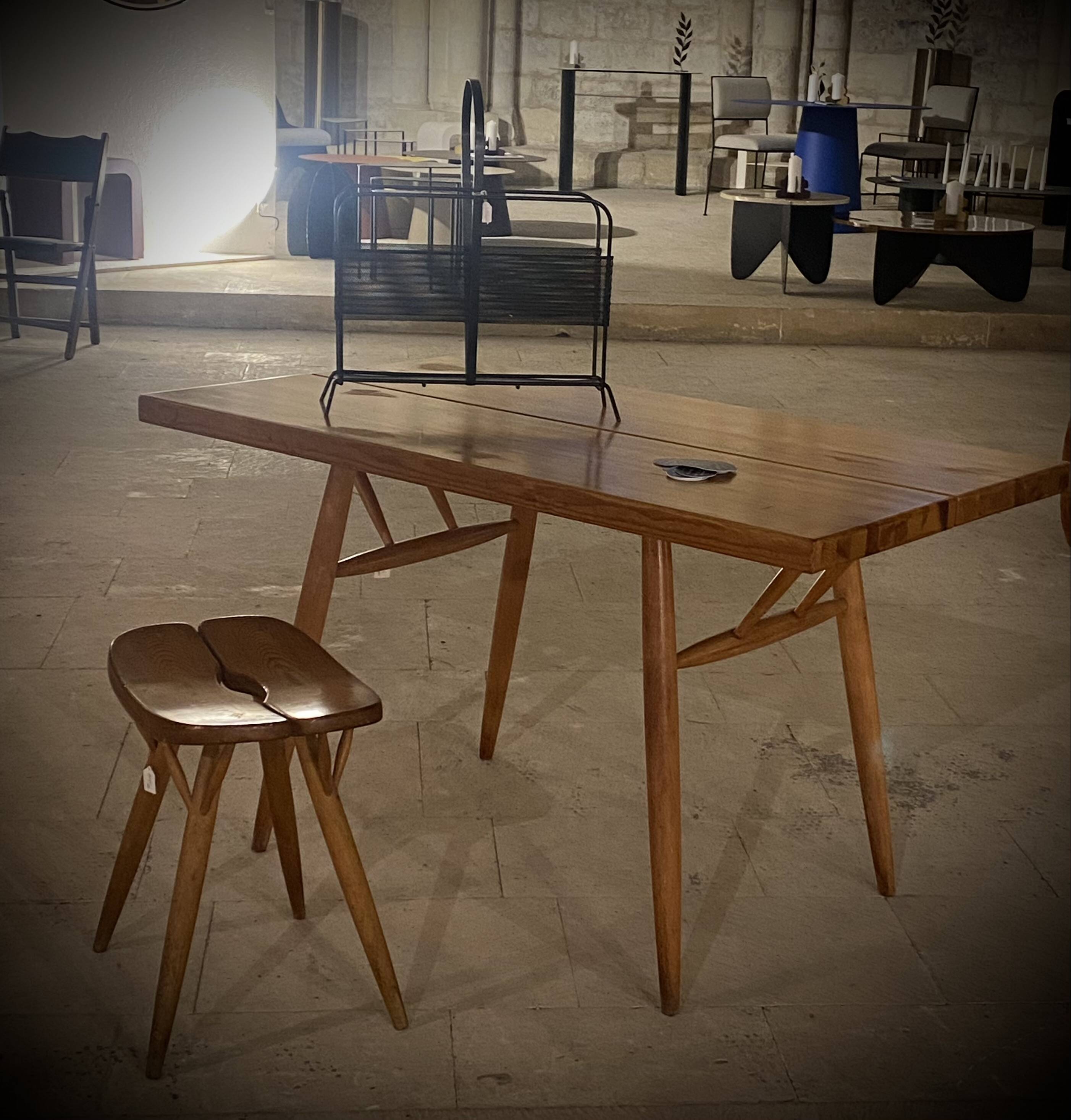 Pirkka table / desk by Ilmari Tapiovaara ... 1950