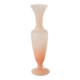 Opaline vase, pale pink, 1970 - 26.5 x 7 cm