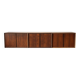 Poul Cadovius Floating Wall Mounted Rosewood Sideboard By CADO, 1960s.