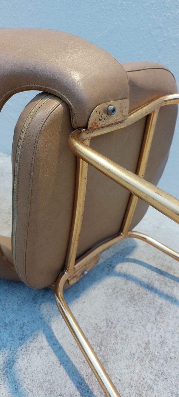 Chaise de bureau dit tonneau vintage 1960s