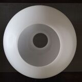 Large translucent white glass globe - Ufo shape - Space Age - 1950s/1960s