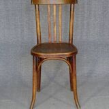 Set of 8 Fischel bentwood Bistrot chairs circa 1930
