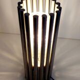 Stainless steel designer lamp