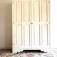 Parisian wardrobe made of solid wood