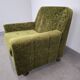 Mid-Century Czechoslovak Green Plush Armchair, 1970s