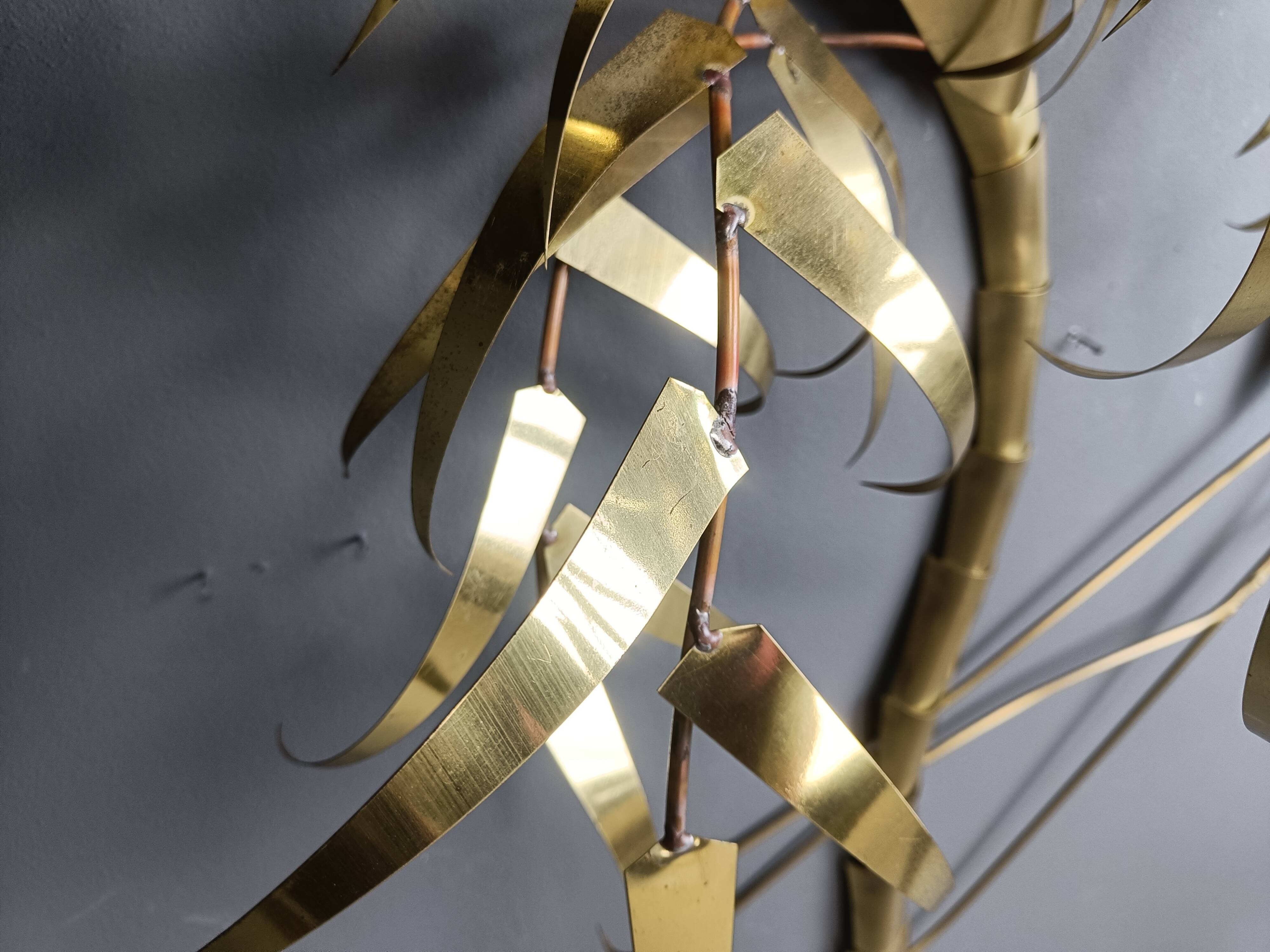 Applique palmier de Daniel D'Haeseleer, années 1970