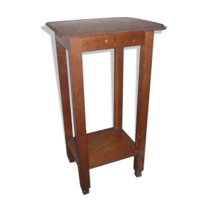 Table bour de canapé en chêne