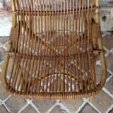 Pair of rattan chairs
