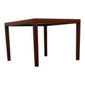 Table basse vintage en teck attribuée à Bramin Danemark