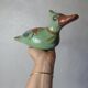 Ancient glazed terracotta mexico bird folk art vintage