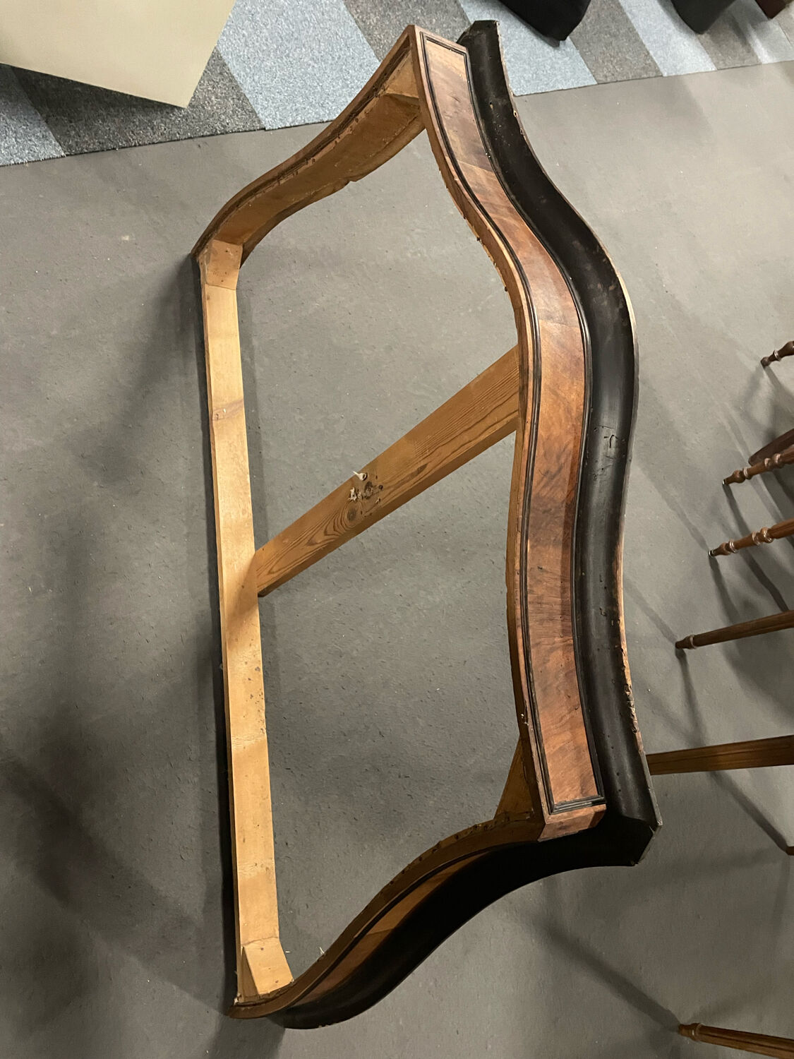 Louis Philippe canopy bed