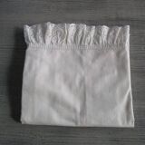 Antique embroidered pillowcase: 70x70cm