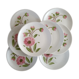 8 plates Moulin des Loups & Orchies