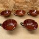 Series 5 mugs hbcm ceramic brown vintage #b283