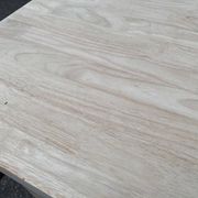Extendable farmhouse table with renovated solid wood flaps 140-200cm
