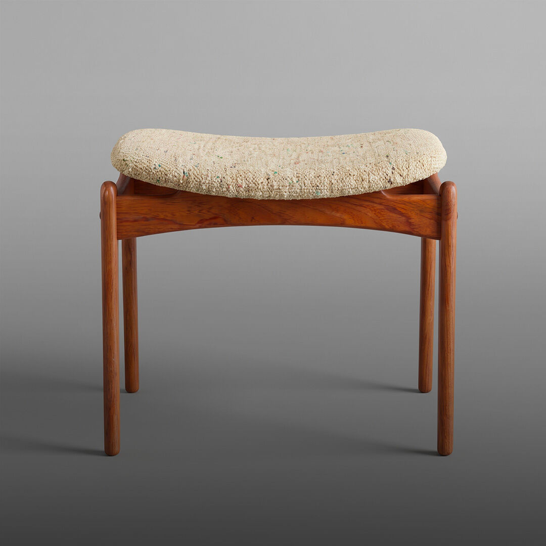 Repose-pieds mid-century