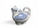 China, hen teapot, white and blue porcelain, 20th century